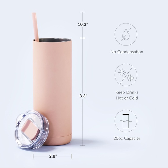 NEW! Soft Matte Red ENGRAVED Custom 20 oz Maker Tumbler - Picture 2 of 6